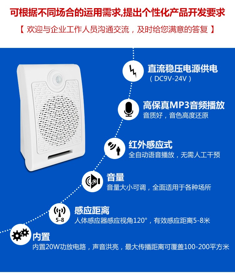 工地安全提醒喇叭图片